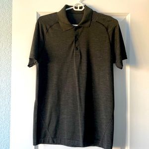 Lululemon Mens Polo S Grey